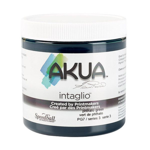 Akua Intaglio Ink Phthalo Green 8 oz. - (200017742)