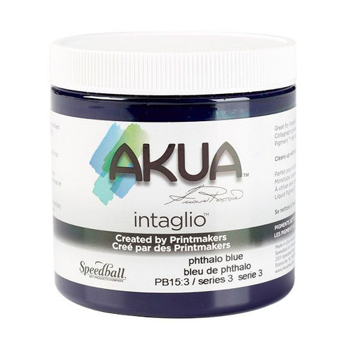 Akua Intaglio Ink Phthalo Blue 8 oz. - (200017741)