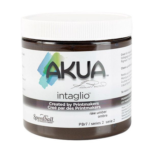 Akua Intaglio Ink Raw Umber 8 oz. - (200017745)