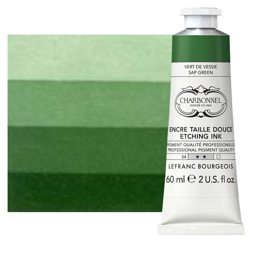 Charbonnel Etching Ink Sap Green 60 ml Tube - (85290) Charbonnel Etching Ink Sap Green 60 ml Tube - (85290)