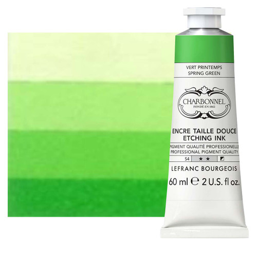 Charbonnel Etching Ink Spring Green 60 ml Tube - (85292) Charbonnel Etching Ink Spring Green 60 ml Tube - (85292)
