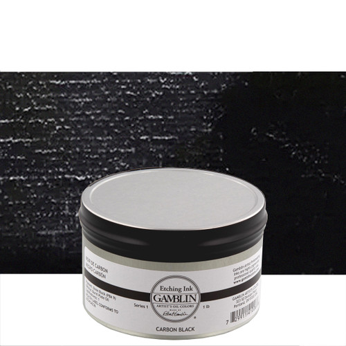 Gamblin Etching Ink 300 ml Carbon Black - (200001900)