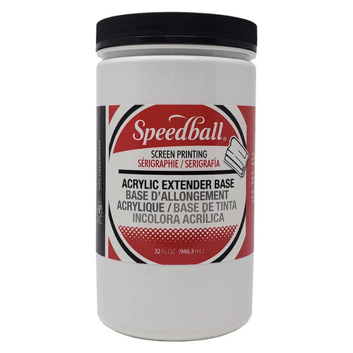 Speedball Acrylic Screen Printing Ink 32 oz. Extender Base - (66449) Speedball Acrylic Screen Printing Ink 32 oz. Extender Base - (66449)