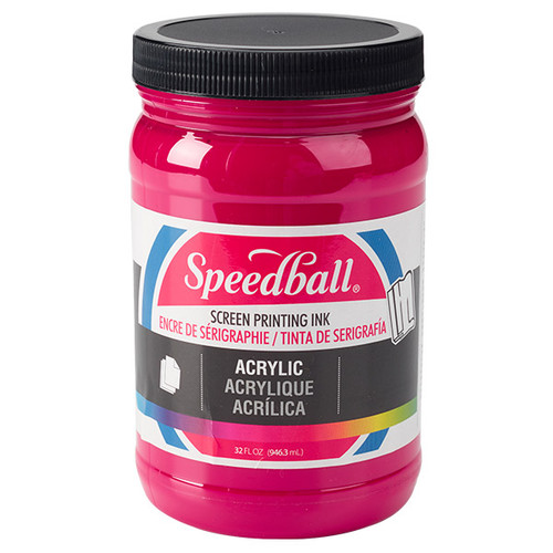 Speedball Acrylic Screen Printing Ink 32 oz. Process Magenta - (66518) Speedball Acrylic Screen Printing Ink 32 oz. Process Magenta - (66518)