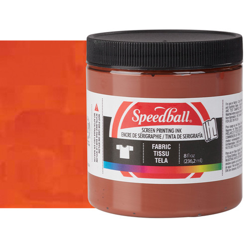 Speedball Fabric Screen Printing Ink Brown 8 oz. - (66473) Speedball Fabric Screen Printing Ink Brown 8 oz. - (66473)