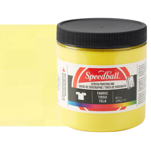 Speedball Fabric Screen Printing Ink Yellow 8 oz. - (66468) Speedball Fabric Screen Printing Ink Yellow 8 oz. - (66468)