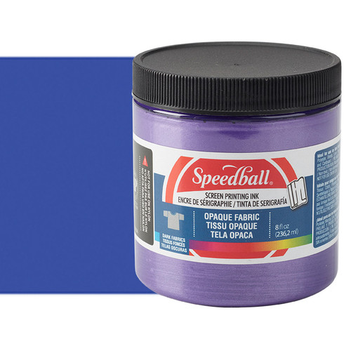 Speedball Opaque Fabric Screen Printing Ink Amethyst 8 oz. - (70414) Speedball Opaque Fabric Screen Printing Ink Amethyst 8 oz. - (70414)