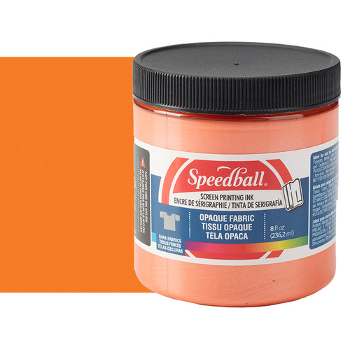 Speedball Opaque Fabric Screen Printing Ink Sherbert 8 oz. - (70417) Speedball Opaque Fabric Screen Printing Ink Sherbert 8 oz. - (70417)