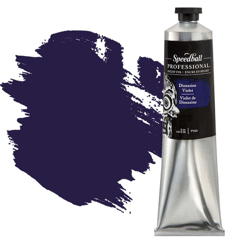Speedball Pro Relief Ink 5 oz. Dioxazine Violet - (200035435)
