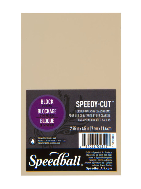 Speedball Speedy-Cut Block 2.75x4.5 in. - (100050620) Speedball Speedy-Cut Block 2.75x4.5 in. - (100050620)