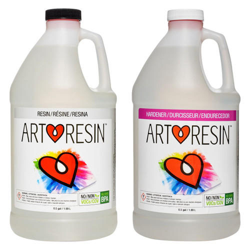 ArtResin Epoxy Resin Gallon Kit (64 oz. Resin and 64 oz. Hardener) - (200030596) ArtResin Epoxy Resin Gallon Kit (64 oz. Resin and 64 oz. Hardener) - (200030596)