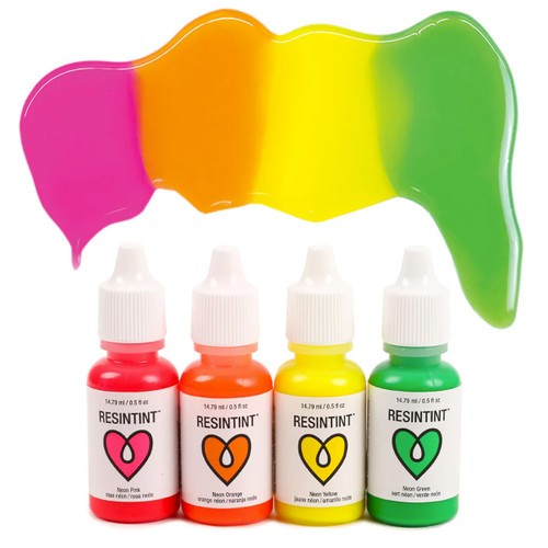 ArtResin Resin-Tint 1/2 oz. Set of 4 Neon Colors