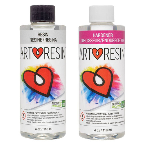 ArtResin Epoxy Resin 8 oz. Kit (4 oz. Resin and 4 oz. Hardener) - (200030594) ArtResin Epoxy Resin 8 oz. Kit (4 oz. Resin and 4 oz. Hardener) - (200030594)