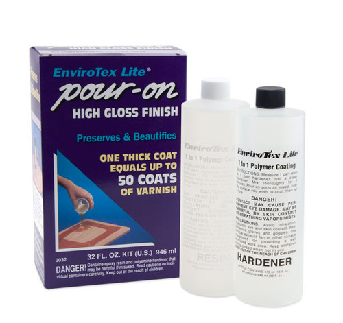 Environmental Tech Envirotex Lite Acrylic Coating Kit 32oz - (50339) Environmental Tech Envirotex Lite Acrylic Coating Kit 32oz - (50339)