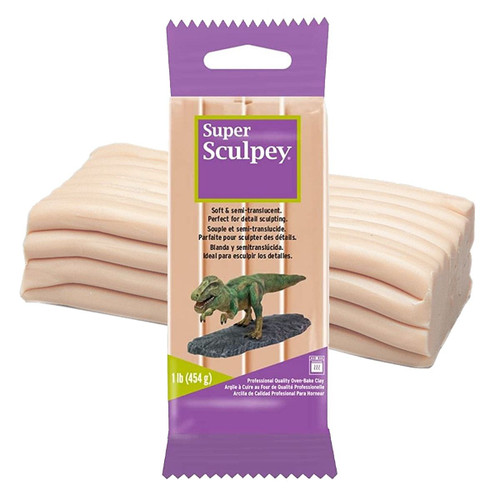 Polyform Super Sculpey Modeling Clay 1lb Pack - (42542) Polyform Super Sculpey Modeling Clay 1lb Pack - (42542)