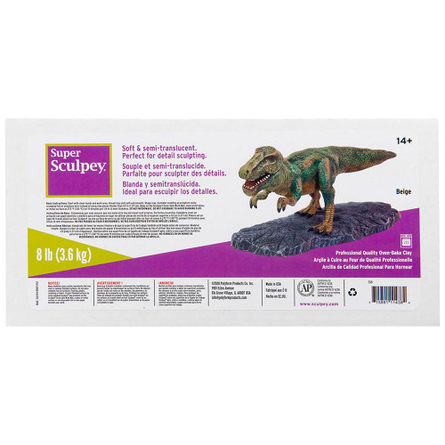 Polyform Super Sculpey Modeling Clay 8lb Pack - (100064123) Polyform Super Sculpey Modeling Clay 8lb Pack - (100064123)