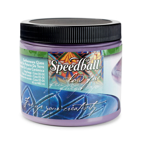 Speedball Earthenware Glaze Purple 1 Pint - (75658)