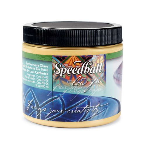 Speedball Earthenware Glaze Yellow 1 Pint - (75665)
