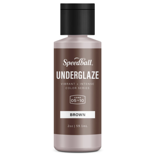 Speedball Underglaze Brown 2oz Bottle - (75572)