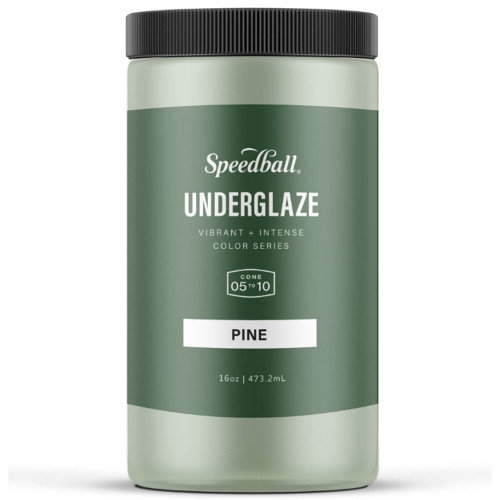 Speedball Underglaze Pine 16oz Jar - (75605)