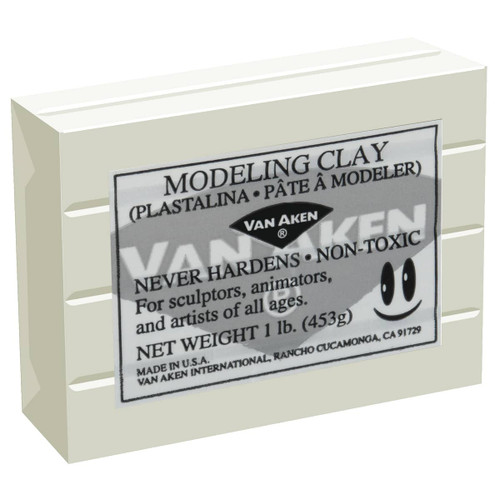 Van Aken Plastalina Modeling Compound 1lb Ivory Brick - (200011695) Van Aken Plastalina Modeling Compound 1lb Ivory Brick - (200011695)