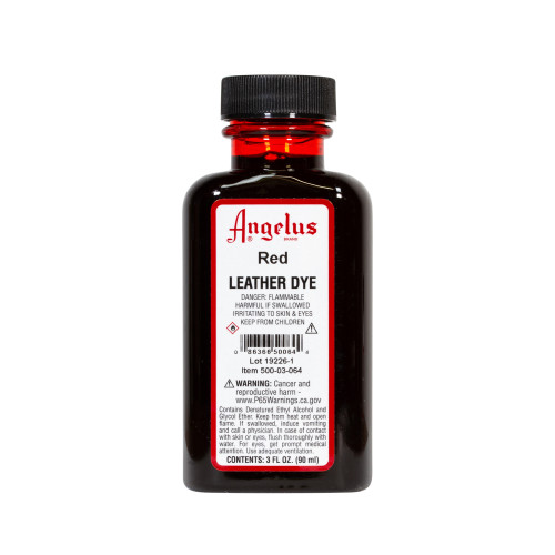 Angelus Leather Dye 3 oz. Red - (1000083739)