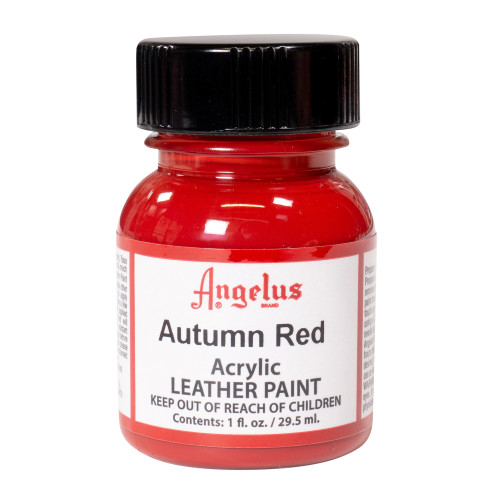 Angelus Leather Paint 1 oz. Autumn Red - (1000081582)