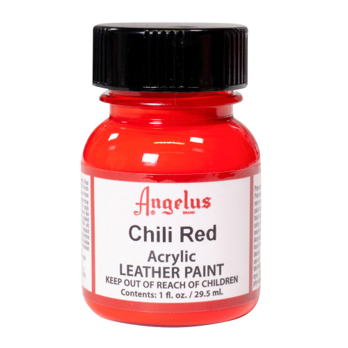 Angelus Leather Paint 1 oz. Chili Red - (1000081586)