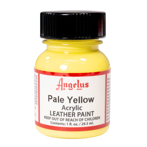 Angelus Leather Paint 1 oz. Pale Yellow - (1000083822)