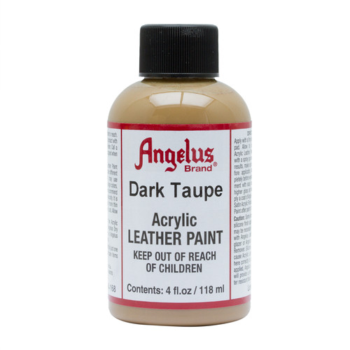 Angelus Leather Paint 4 oz. Dark Taupe - (1000083868)