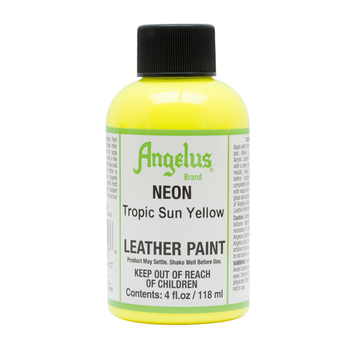 Angelus Neon Paint 4 oz. Tropic Sun - (1000083923)