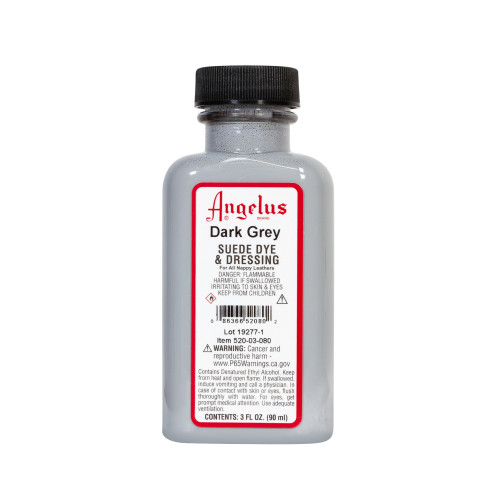 Angelus Suede Dye 3 oz. Dark Grey - (1000083773) Angelus Suede Dye 3 oz. Dark Grey - (1000083773)
