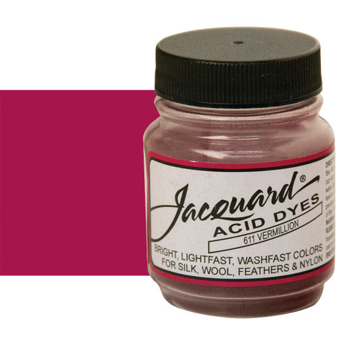 Jacquard Acid Dye 1/2 oz. Vermilion - (200035897)