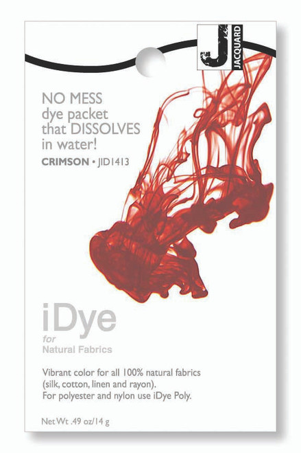 Jacquard IDye Natural Fabric Dye Crimson - (1000071238)