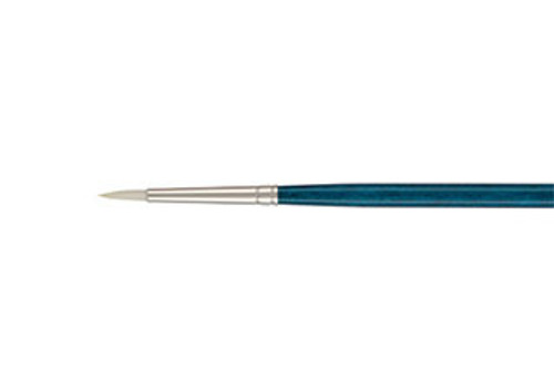 Berlin Synthetic Long Handle Brush Series 1018R Size 2 Round - (89899) Berlin Synthetic Long Handle Brush Series 1018R Size 2 Round - (89899)