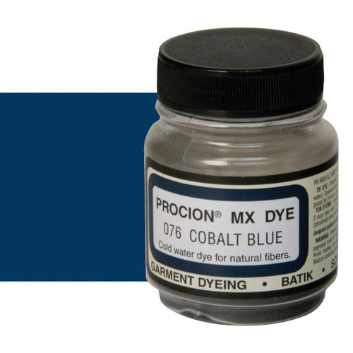 Jacquard Procion MX Fabric Dye Cobalt Blue 2/3 oz. Jar - (200035958)