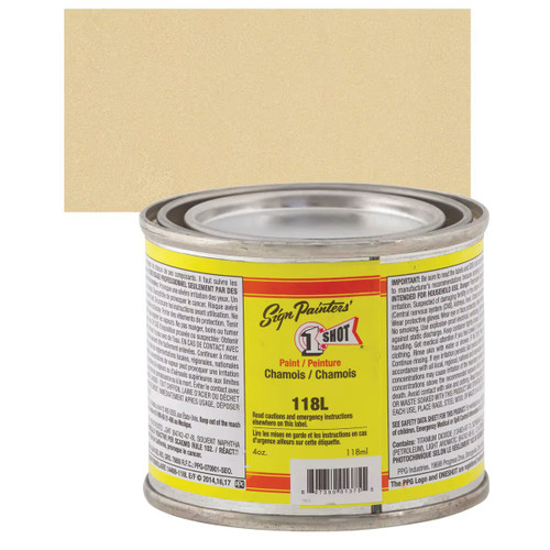 1SHOT Lettering Enamel 4oz Chamois - (1000019815)
