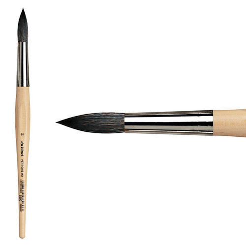 Da Vinci Petit Gris Mix Series 5590 Mixed Squirrel Size 16 Round - (200031725)