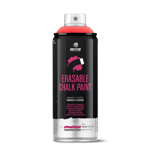 Montana Colors MTN PRO Erasable Spray Paint Chalk Magenta 400ml Can - (1000082137)