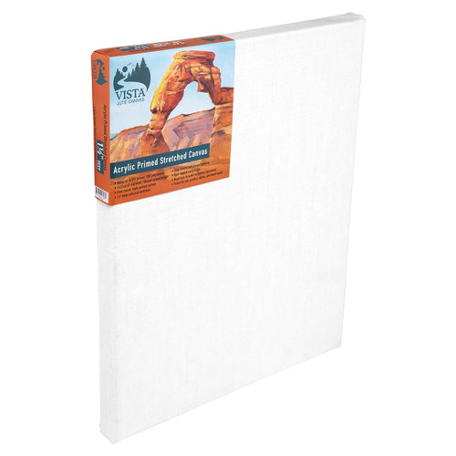 Vista Acrylic Primed Jute 1-1/2" Deep 18"x24" Canvas - (92699)
