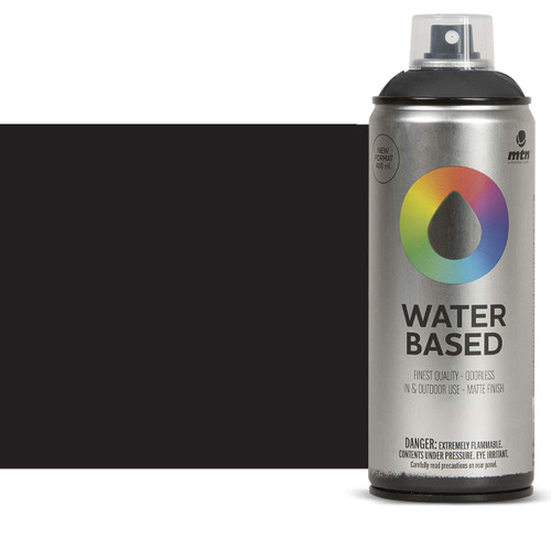 MTN Water-Based Spray Paint 400ml Black - (200042941)