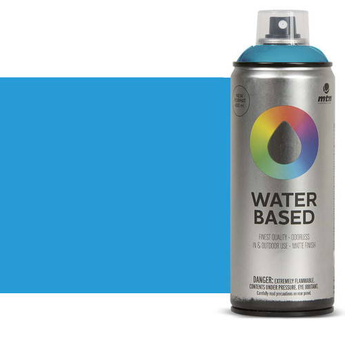 MTN Water-Based Spray Paint 400ml Fluorescent Blue - (200042955)