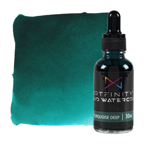 Artfinity Liquid Watercolor 30ml Turquoise Deep - (92184)