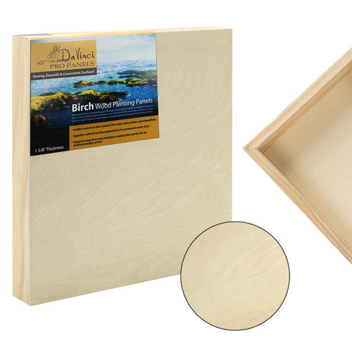 Da Vinci Pro Birch Wood Cradled 1-5/8" Deep Panel 30"x30" - (89007) *Large Product: Additional fee will apply if delivered