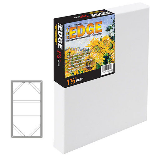 The Edge All Media 1.5" Deep Stretched Cotton Canvas 40"x72" - (90290) *Oversized Product: Additional fee will apply if delivered