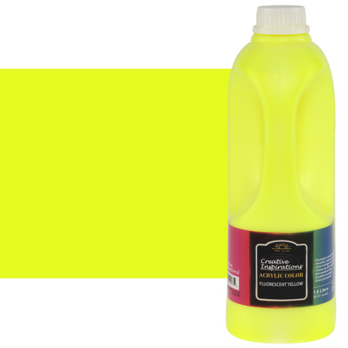 Creative Inspirations Acrylic 1.8L Fluorescent Yellow - (92775)