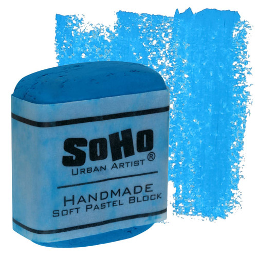 SoHo Handmade Pastel Block Cerulean Blue - (92894)