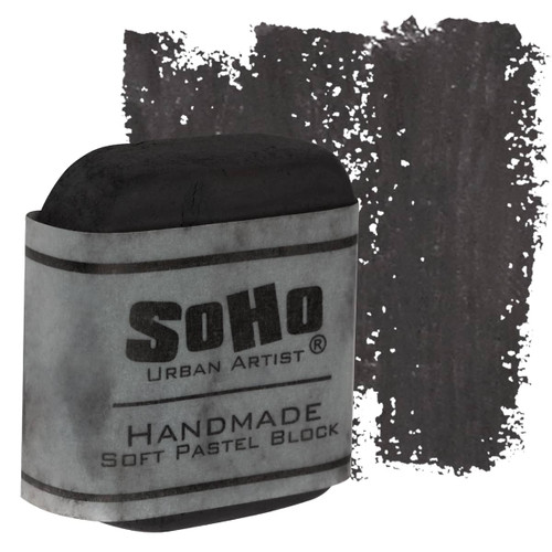 SoHo Handmade Pastel Block Charcoal Grey - (92895)