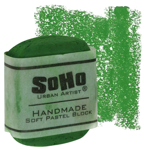 SoHo Handmade Pastel Block Chrome Green - (92896)