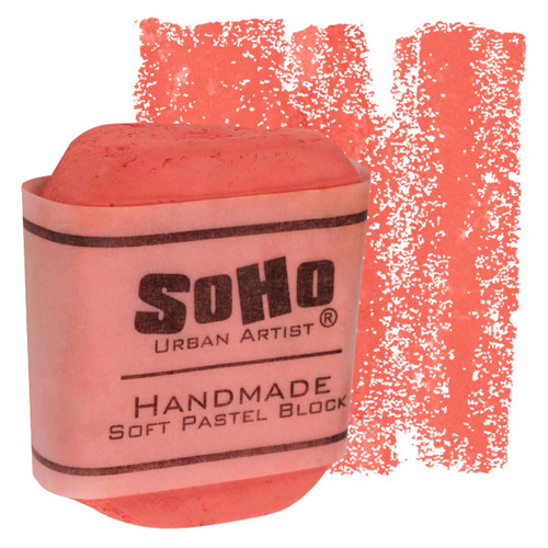 SoHo Handmade Pastel Block Coral - (92899)